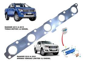 Junta do coletor de escapamento ranger somente limited 2016 2017 2018 2019 2020 2021 3.2 diesel