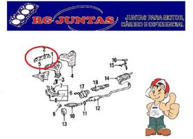 Junta Escap. Corolla/fielder 16v 1.6/1.8-3zzfe 1zzfe Vvti Junta Escap. Corolla/fielder 16v 1.6/1.8-3zzfe 1zzfe Vvti