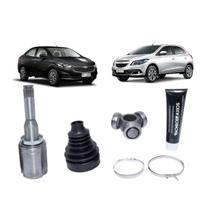Junta Homocinètica Axios Dianteira Esquerda Lado Câmbio Deslizante Chevrolet Spin 2013 A 2018