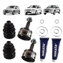 Junta Homocinetica Fixa Esquerda + Direita Nakata Lado Roda Chevrolet Corsa Wagon 1994 A 2003 Junta Homocinetica Fixa Esquerda + Direita Nakata Lado Roda Chevrolet Corsa Wagon 1994 A 2003