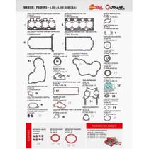 JUNTA MOTOR para MOTOR 4236T MF292T SEM RETENTORES JUNTA MOTOR para MOTOR 4236T MF292T SEM RETENTORES