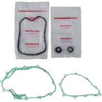 Junta Tampa Válvula Titan 150 + Retentor+ Juntas Dir. E Esq.