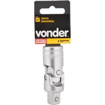 Junta universal p/ soquete encaixe 1/2" cromo vanádio Vonder
