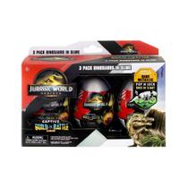 Jurassic Captivz Rebirth 3 Peças - Fun Divirta-se Jurassic Captivz Rebirth 3 Peças - Fun Divirta-se