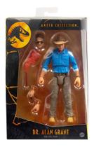 Jurassic World Alan Grant Amber Collection Mattel C/nf