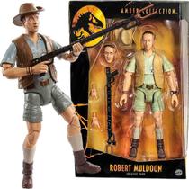Jurassic World Boneco Robert Muldoon Amber Collection - Mattel HBY37