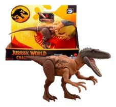 Jurassic World Chaos Theory Dino Herrerasaurus Articulado 20 Cm Botão Função Mexe Cabeça - Mattel
