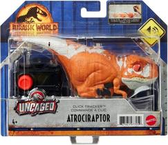 Jurassic World com Controle Atrociraptor Laranja e Branco Mattel Jurassic World com Controle Atrociraptor Laranja e Branco Mattel