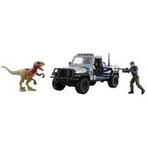 Jurassic World - Dinossauro Atrociraptor e Veículo - HKY13 - Mattel