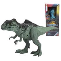 Jurassic World Dinossauro Rebirth Giganotosaurus com Som Jurassic World Dinossauro Rebirth Giganotosaurus com Som