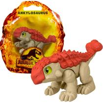 Jurassic World Mini Boneco Dinossauro Ankylosaurus Baby - Imaginext Mattel HKG18