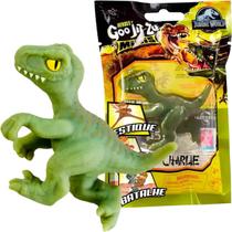 Jurassic World Mini Boneco Dinossauro Charlie - Goo Jit Zu Estica e Esmaga - Sunny