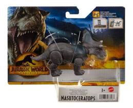 Jurassic World Nasutoceratops 14cm Filhote Mattel Novo C/nf