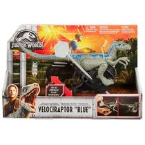 Jurassic World Perseguiçao Jurassica Velociraptor Blue Fmm32 - Mattel