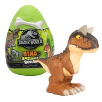 Jurassic World Rebirth Dino Smash N Squish Carnotaurus - Fun Jurassic World Rebirth Dino Smash N Squish Carnotaurus - Fun