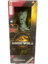 Jurassic World Rebirth - Figuras 30cm com Som - Giganotosaurus