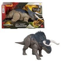 Jurassic World Rebirth Rugido Selvagem Nasutoceratops - Mattel Jurassic World Rebirth Rugido Selvagem Nasutoceratops - Mattel