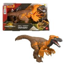 Jurassic World Rebirth Rugido Selvagem Utahraptor - Mattel Jurassic World Rebirth Rugido Selvagem Utahraptor - Mattel