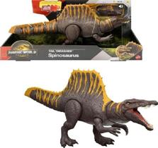 Jurassic World Rebirth Spinosaurus Articulado 55cm C/Som Botão Mordida - Mattel