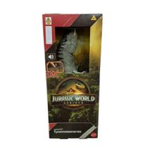 Jurassic World Recomeço Dinossauro Tiranossauro Rex Com Som - Mattel JGM14 Jurassic World Recomeço Dinossauro Tiranossauro Rex Com Som - Mattel JGM14