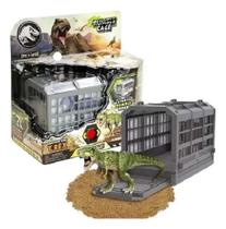 Jurassic World Resgate T-Rex Jaula Com Luz , Som e Vibração Fun