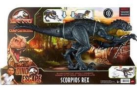 Jurassic World Scorpios Rex 40cm Som Camp Cretaceous C/nf - Mattel