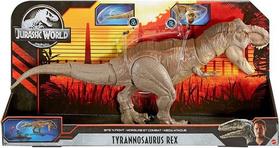 Jurassic World Tiranossauro Rex 56cm Mega Ataque Mattel C/nf