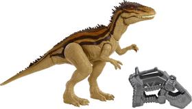 Jurassic World Toys Mega Destroyers Carcharodontosaurus Carnivorous Dinosaur Figure Movable Joints, Realistic Sculpting &amp Advanced Attack Feature, Breakout Feature, Carnivore 4 Year Olds &amp Up, Multi