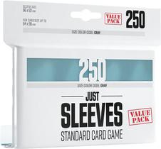 Just Sleeves Standard Card Game Value Pack 250 unidades Clear - gamgenic