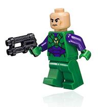 Justiça Minifigura Liga da Justiça Lex Luthor (armadura verde e roxa escura) - LEGO