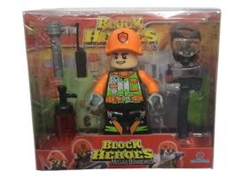 Justin Block Heroes Missao Bombeiros - Polibrinq BL595 Justin Block Heroes Missao Bombeiros - Polibrinq BL595
