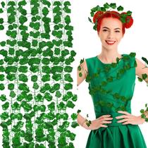 Jutom 12 trepadeiras de hera artificial 26,5 m decoração verde