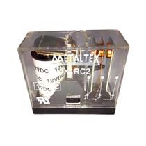 JX1RC2 Relé Miniatura 1Reversível 16A 12VCC 10Pçs