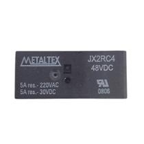 JX2RC4 Relé Miniatura De Potência 2Reversíveis 48VCC 5A 10Pçs