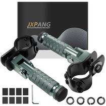 JXPANG M8 Pedaleiras Traseiras Dobráveis para Motocicleta em Titânio JXPANG M8 Pedaleiras Traseiras Dobráveis para Motocicleta em Titânio