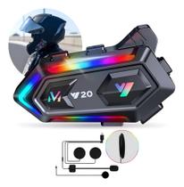 Jzaq Fone De Ouvido Capacete Moto Intercomunicador Bluetooth