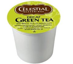 K-Cups Celestial Seasonings Chá Verde Descafeinado 48 Unidades