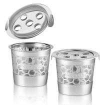 K-Cups reutilizáveis de aço inoxidável GoodCups para Keurig, pacote com 2
