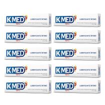 k-med gel íntimo kit 10x 50g cimed - proporciona mais conforto e segurança sem perder a sensibilidad