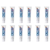 k-med gel íntimo kit 12x 100g cimed - proporciona mais conforto e segurança sem perder a sensibilida