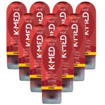 K-Med Hot Gel Kit Com 10 Lubrificantes De 200g Cada