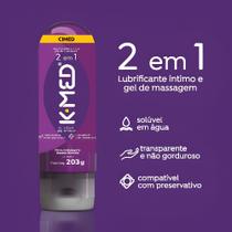 K MED Lubrificante Íntimo E Gel De Massagem 203g - CIMED