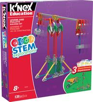 K'NEX Education STEM EXPLORAÇÕES: Alavancas & ROLDAS Construindo Kit de Construção