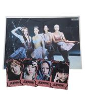 K-pop Kit Blackpink Pink Venom com poster + fotos K-pop Kit Blackpink Pink Venom com poster + fotos