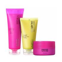 K Pro Hidra Prime Style - Shampoo sem sal 240ml+Mascara 200g+Protetor Térmico 150g K Pro Hidra Prime Style - Shampoo sem sal 240ml+Mascara 200g+Protetor Térmico 150g