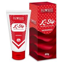 K+slip lubrificante aromatico 60g pau brasil base d agua morango - CF