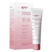 K-Y Clinical Hidratante Intravaginal 30g Com 10 Aplicadores - KY