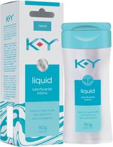 K-Y Lubrificante Íntimo Liquid 50g À Base De Água, Alívio Do Ressecamento Íntimo, Textura Leve, Transparente E Não Oleos K-Y Lubrificante Íntimo Liquid 50g À Base De Água, Alívio Do Ressecamento Íntimo, Textura Leve, Transparente E Não Oleos
