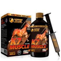 K7 Muscle Para Cavalos Horse Club Explosão Muscular 490ml