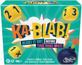 Ka-Blab! Jogo para famílias, adolescentes e crianças de 10 anos ou mais, jogo de festa familiar para 2-6 jogadores, de The Makers of Scattergories
